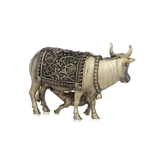Giri Cow And Calf Idol Statue